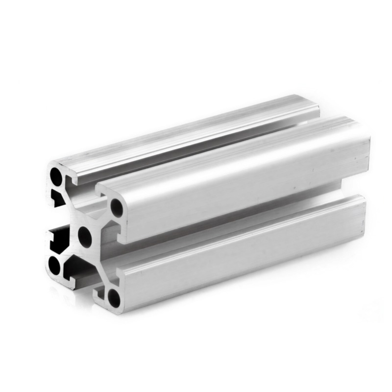 Perfil de aluminio con ranura en T 8-4040 - 40 x 40 mm, ranura de 8 mm