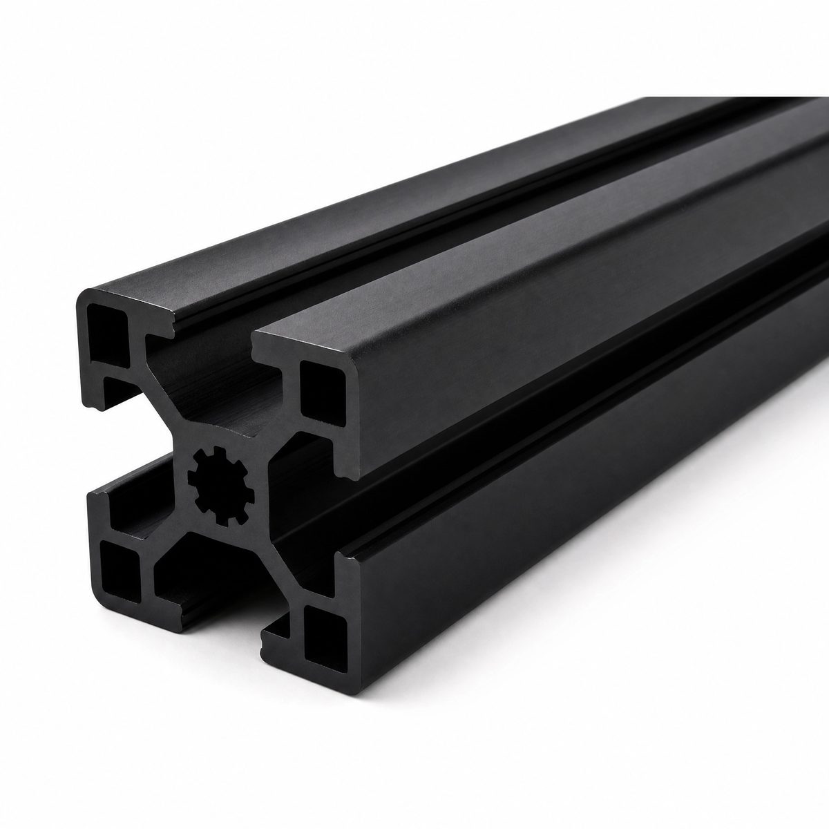 >Perfil de aluminio anodizado